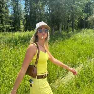 Staud x Wrangler buckle top and shorts - full set